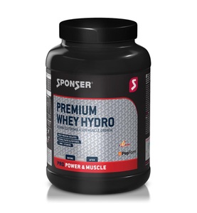 Sponser, Sponser Whey Hydro Multiproteinpulver, Sponser Whey Hydro Proteinpulver schwarz