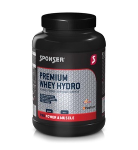 Sponser, Sponser Whey Hydro Multiproteinpulver, Sponser Whey Hydro Proteinpulver schwarz