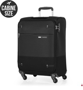 Samsonite 1, Samsonite - Koffer Base Boost Spinner 55 cm / 39 L - Schwarz, Base Boost Spinner 55cm Schwarz