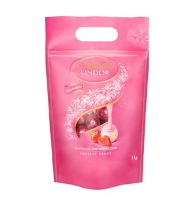 undefined, Lindt Lindor Kugeln Erdbeere Sahne 1 Kg, Lindt Lindor Kugeln Erdbeere Sahne 1 Kg