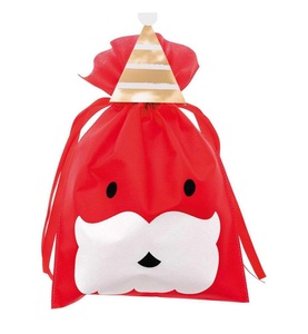 undefined, Geschenktüte groß, Nikolaus, Rot, Rico Design Geschenktasche Weihnachtsmann 30 x 45 cm, Rot