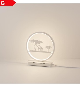 Illurbana, Illurbana - Tischleuchte Savannah 32 LED Weiss, 