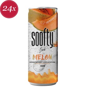 Soofty, Soofty Melone, 330 ml, Soofty Drink diverse Sorten, 330ml
