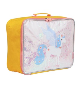 A Little Lovely Company, A Little Lovely Company Reisekoffer GLITTER - UNICORN (42x31x15) in rosa, 
