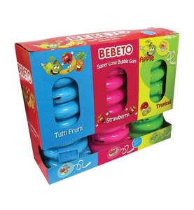 Bebeto, Bebeto Meter Bubble Gum diverse, 40g, 