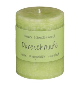 Schulthess Kerzen, Schulthess Kerzen Schulthess Kerzen, Schulthess Kerzen Duftkerze Düreschnuufe 8 cm