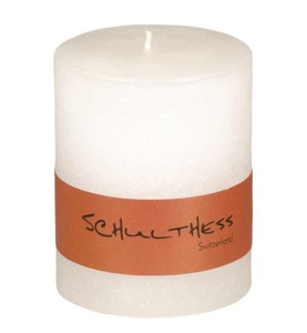 Schulthess Kerzen, Schulthess Kerzen Schulthess Kerzen Bougie, Schulthess Kerzen Kerze Ø 7 cm Weiss