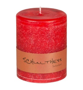 Schulthess Kerzen, Schulthess Kerzen Schulthess Kerzen Kerze, Schulthess Kerzen Kerze Ø 7 cm Scharlachrot