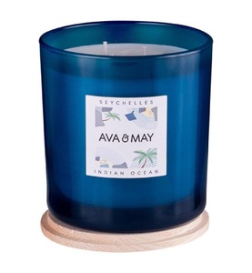 undefined, Ava & May - Duftkerze Seychellen Gross, 1150 g, AVA & MAY Duftkerze »Seychellen«