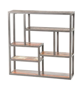 mutoni inspiration, Wandregal Holz recycelt 80x80, Wandregal Holz recycelt 80x80