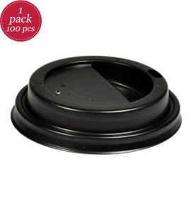 Webstar, WEBSTAR Deckel zu Kaffeebecher 25580 schwarz, PS, für 2dl 100 St&, WEBSTAR Deckel zu Kaffeebecher 25580 schwarz, PS, für 2dl 100 Stück