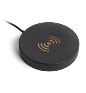 Humble Lights - Ladestation THE HUMBLE ONE - Holz - schwarz - 9/9/2 cm