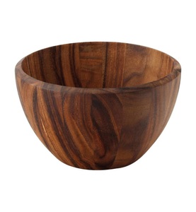 Continenta, Continenta - Salatschüssel 30 x 18 cm - Braun, Continenta 4830 Schüssel Ø 30x18 cm Akazienholz