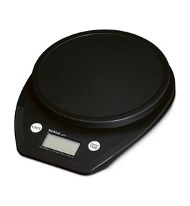 Maul, Maul Briefwaage Wägebereich (max.) 5000 g Ablesbarkeit 1 g batteriebetrieben Schwarz, Maul Briefwaage, MAULgoal mit Batterie, 5000g, 1646090