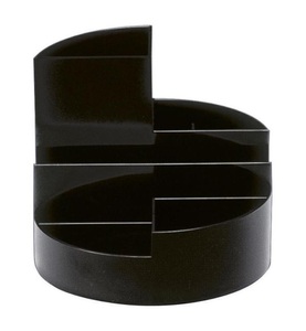 Maul, Maul Stiftehalter MAULrundbox Schwarz, MAUL Rundbox 4117690 schwarz 6 Fächer