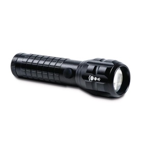 Maul, LED Taschenlampe Maul MAULkronos S, Leistung 3 W, 192 lm, bis 192 m, 3 bis 14 h, 3 Lichtstufen, IPX4, inkl. Batterien, Aluminium, schwarz, Maul LED-Taschenlampe MAULkronos 3W, schwarz, 100000h, 192lum, 8182390