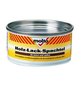 Molto, MOLTO Holz Lack Spachtel innen, Molto Lackspachtel Holz | 400 g