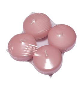Herzog Kerzen AG, Herzog Kerzen AG Herzog Kerzen AG Schwimmkerze, Herzog Kerzen AG Schwimmkerze Ø 5 cm Linsen, Rosa