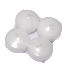 Herzog Kerzen AG, Herzog Kerzen AG Herzog Kerzen AG Schwimmkerze, Herzog Kerzen AG Schwimmkerze Ø 5 cm Linsen, Weiss