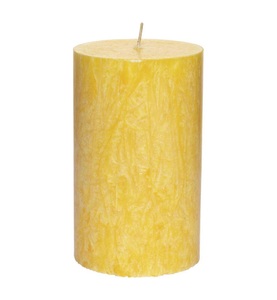 Herzog Kerzen AG, Herzog Kerzen AG Herzog Kerzen AG Stumpenkerze, Herzog Kerzen AG Stumpenkerze Kristallo Alto 10 cm Gelb