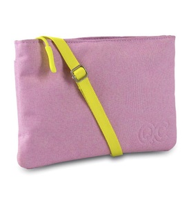 ROOST, ROOST Handtasche 16x24x1mm 497642 bubble gum pink/lime, 