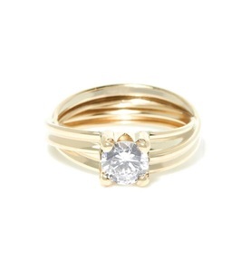 undefined, Accessory - Ring Nine - Gold - 58, 