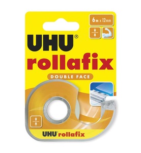UHU, UHU Double Face Tape 6mx12mm 981016 Posterband, Uhu Double Face Tape, 6m x 12mm, Posterband, 981016