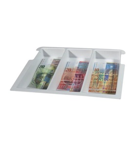Rieffel, RIEFFEL Geldkassetten Einsatz 7NOTENFAC 28,6×23×4,6cm 3-te, RIEFFEL Geldkassetten Einsatz 7NOTENFAC 28,6×23×4,6cm 3-teilig