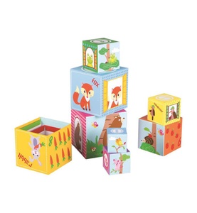 Spielba, Spielba Stapelturm aus stabilem Karton, 