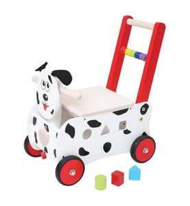Spielba, Spielba - Lernlaufwagen Hund - 1 Jahr, Spielba Lauflernhilfe »Baby Walker mit Sitzfläche und Sortierspiel«
