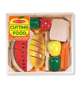 Melissa & Doug, Melissa & Doug Spiel-Lebensmittel GESCHNITTENES ESSEN aus Holz, 