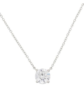 Le Diamantaire, Halskette Impérial - Weissgold Diamant 1Karat - L: 39-43 cm, 