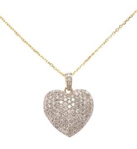 Le Diamantaire, Halskette Love - Gelbgold 216g Diamanten 1 Karat - L: 40 cm, 