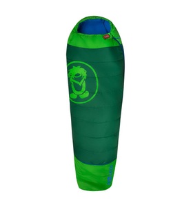 TROLLKIDS, Trollkids - Schlafsack Troll - Grün, Trollkids Fjell Dreamer Extendable - Kinderschlafsack Dark Green / Green / Medium Blue 130 - 170 cm