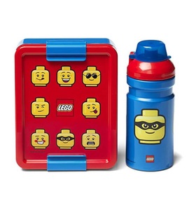LEGO, LEGO - Lunch-Set Iconic Classic - Rot, LEGO Lunch-Box Set Iconic Classic blue & red