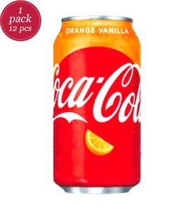 Coca-Cola Company, Coca Cola ORANGE VANILLA 355 ml USA, Coca Cola Orange Vanilla USA 355ml