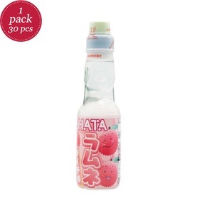 undefined, Wine & Gourmet - Hata Ramune Lychee 30 Flaschen - 30 x 200ml, Ramune Lychee Japan Limonade