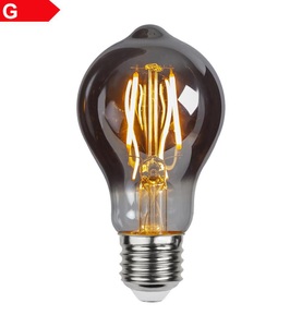 Best Season, LED-Lampe E27 A60 Edison 2W Plain Smoke 2.100K, Star Trading Lampe Plain Smoke TA60 2 W (17 W) E27 Warmweiss