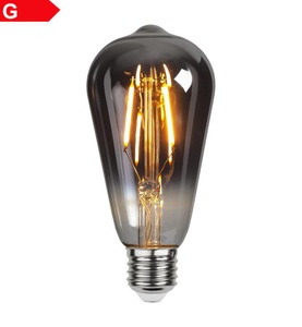 Best Season, LED-Lampe E27 1,8W ST64 Plain Smoke 2.100K 80lm, LED-Lampe E27 1,8W ST64 Plain Smoke 2.100K 80lm