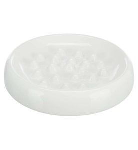 Trixie, Trixie Anti-Schling-Napf für Katzen Slow Feed aus Keramik 250ml ø18cm, Trixie Keramiknapf Slow Feed - 250 ml, Ø 18 cm