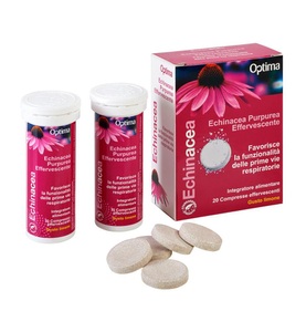 Optima Naturals, Optima Naturals Sonnenhut Brausetabletten - 20 Brausetabletten