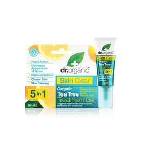 Dr. Organic, Dr. Organic Tea Tree Treatment Gel - 10 ml, Dr. Organic Tea Tree Treatment Gel - 10 ml