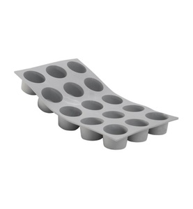de Buyer, 1x Elastomoule Backform 30x17.6cm für 15 Muffins, Elastomoule Backform 30x17.6cm 15 Muffins D:4.5cm H: 3cm