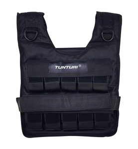 Tunturi, Tunturi - Verstellbare Gewichtsweste Pro 20 kg Schwarz, 