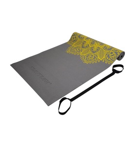 Tunturi, Tunturi - PVC Yogamatte 4 mm Rutschfest Anthrazit, 