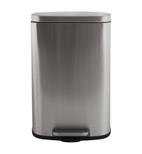 undefined, Spirella - Abfalleimer Akira Inox 30L - Brushed, Spirella Akira Treteimer 30l Edelstahl