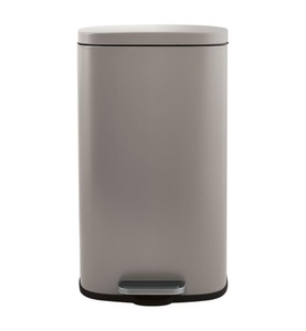 undefined, Spirella - Abfalleimer Akira Matt 50L - Taupe, Spirella Akira Treteimer 50l Taupe
