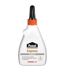 Ponal, Express Holzleim 120 g Tube - schnell trocknend in 5 Minuten, PONAL Holzleim 120g 45-900-335 Express