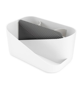 undefined, Umbra - Bad-Utensilienhalter Glam Grau/Weiss, 