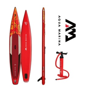 Aqua Marina, Aqua Marina - Aufblasbares SUP Race Racing iSup - Rot, Aqua Marina Stand Up Paddle RACE 427 cm